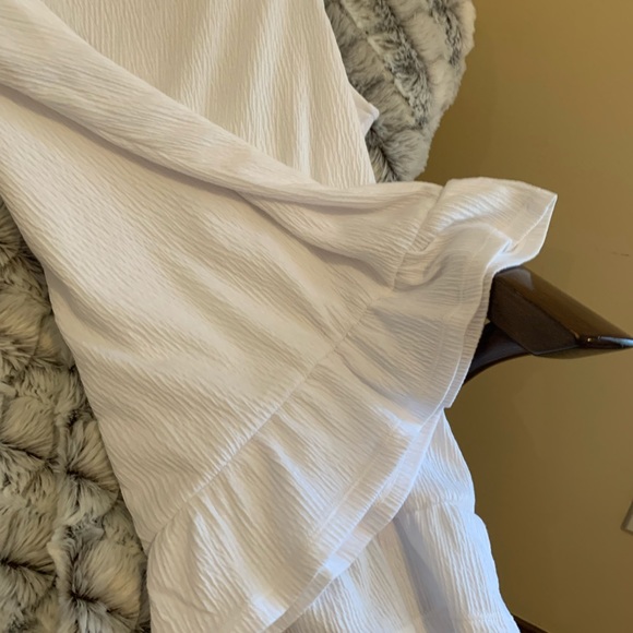 MICHAEL MICHAEL KORS LADIES WHITE BLOUSE LARGE NWT - Picture 7 of 16